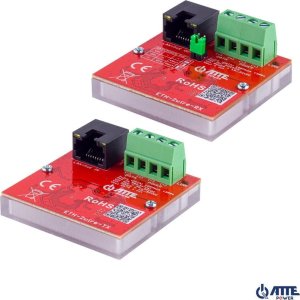 Konwerter światłowodowy Atte ML Zestaw konwerterów ATTE ETH-2wire-A-SET 7