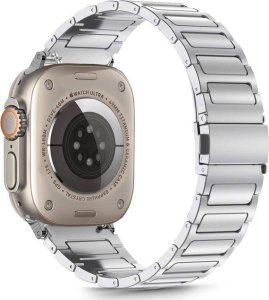 Tech-Protect Pasek do APPLE WATCH 6 / 7 / 8 / 9 / 10 / SE / ULTRA 1 / 2 (44 / 45 / 46 / 49 MM) Tech-Protect Stainless Classic srebrne 2