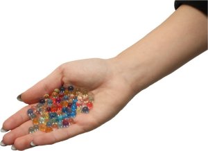 Kulki żelowe wodne hydrożelowe do pistoletu karabinu multicolour 550szt. 7-8mm 8