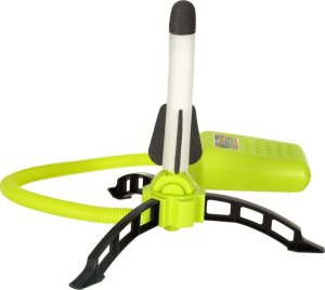 LeanToys Wyrzutnia rakiet piankowych Power launcher rocket LED x3 4