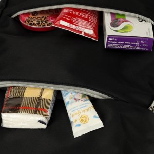 Plecak Bange Plecak podróżny do samolotu wodoodporny kabel USB 45x16x28cm czarny 11