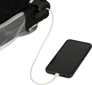 Plecak Bange Plecak podróżny do samolotu wodoodporny kabel USB 45x16x28cm czarny 15