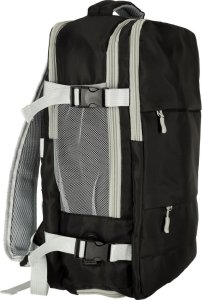 Plecak Bange Plecak podróżny do samolotu wodoodporny kabel USB 45x16x28cm czarny 3