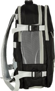 Plecak Bange Plecak podróżny do samolotu wodoodporny kabel USB 45x16x28cm czarny 4