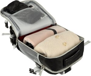 Plecak Bange Plecak podróżny do samolotu wodoodporny kabel USB 45x16x28cm czarny 6