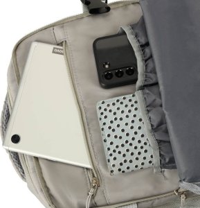 Plecak Bange Plecak podróżny do samolotu wodoodporny kabel USB 45x16x28cm szary 9