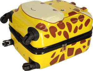 Costway Walizka podróżna dla dzieci bagaż podręczny na kółkach żyrafa 5