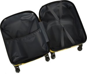 Costway Walizka podróżna dla dzieci bagaż podręczny na kółkach żyrafa 9