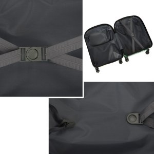 Costway Walizka podróżna dla dzieci bagaż podręczny na kółkach krokodyl 10