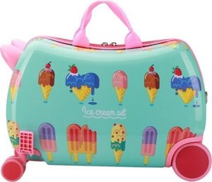 Wings Walizka podróżna dziecięca na kółkach lody 2