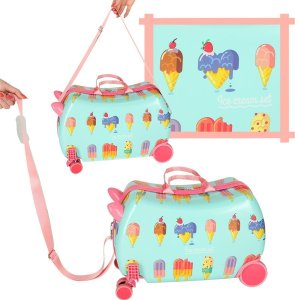 Wings Walizka podróżna dziecięca na kółkach lody 6