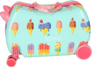 Wings Walizka podróżna dziecięca na kółkach lody 8