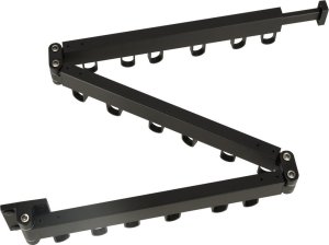 Suszarka na pranie Travellife Suszarka na pranie wieszak ścienny składany czarny 114cm 6