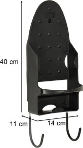 Galicja Uchwyt wieszak na żelazko odporny na wysoką temperaturę czarny 6