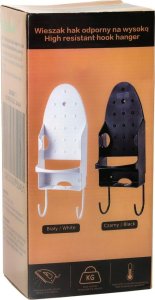 Galicja Uchwyt wieszak na żelazko odporny na wysoką temperaturę czarny 7