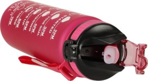 4kom.pl Butelka na wodę bidon 1l różowa 6