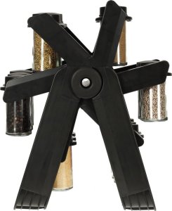 Excellent Houseware Organizer na przyprawy pojemnik przyprawnik stojak obrotowy 7