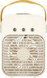 Klimatyzator klimator przenośny wentylator biurkowy nawilżacz USB biały 3
