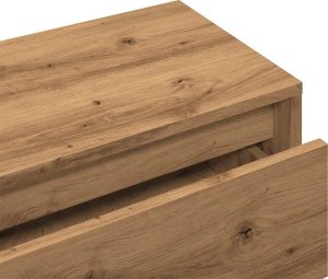 vidaXL Zestaw mebli do przedpokoju dąb artisan 8