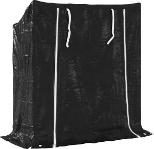 Drewutnia vidaXL Stojak na drewno opałowe z drutem stalowym, 100,5x40,5x110,5 cm 5