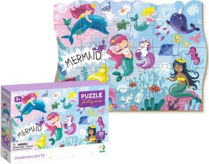 Dodo PUZZLE PODWODNA ZABAWA 30 ELEMENTÓW KOLOROWA UKŁADANKA DLA NAJMŁODSZYCH 3