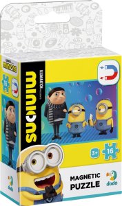Dodo PUZZLE MAGNETYCZNE "MINIONS" UROCZA I KOLOROWA UKŁADANKA 16 ELEMENTÓW 6