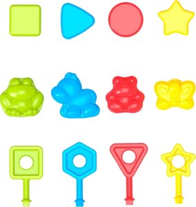 Technok SORTER LEŚNY DOMEK FIGURY GEOMETRYCZNE ZWIERZĘTA KLUCZE KOLORY KLOCKI 5