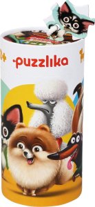Cubika PUZZLE 5W1 PSY 27 ELEMENTÓW ZWIERZAKI ZESTAW UKŁADANKA PUDEŁKO Z UCHWYTEM 4