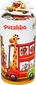 Cubika PUZZLE SAMOCHODY 20 ELEMENTÓW PIĘĆ OBRAZKÓW POJAZDY ZESTAW UKŁADANKA 6