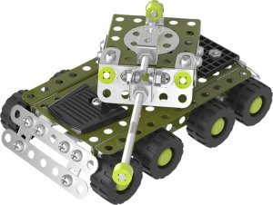 Technok Zestaw Konstrukcyjny Metalowy Czołg Wojskowy Konstruktor 174 Elementy 3