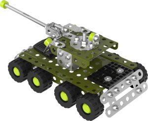 Technok Zestaw Konstrukcyjny Metalowy Czołg Wojskowy Konstruktor 174 Elementy 4