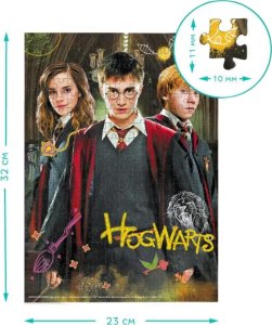 Dodo Puzzle "Harry Potter I Przyjaciele" 250 Elementów Układanka Zestaw Hogwart 3