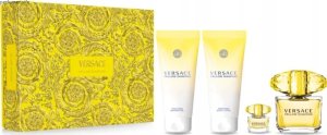 Versace Zestaw Yellow Diamond zestawwoda toaletowa 90ml + woda toaletowa 5ml + żel pod prysznic 100ml + balsam do ciała 100ml 1