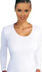 Emili Koszulka damska z długim rękawem beżowa Lena S-XL XL 2