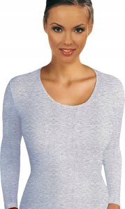 Emili Koszulka damska z długim rękawem beżowa Lena S-XL XL 4