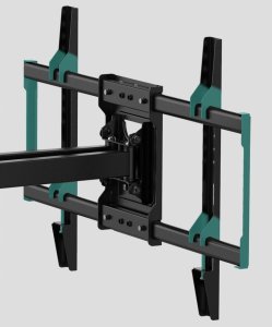 VETOUSON Długi 65cm Uchwyt do Telewizora 32-65 cali Obrotowy Uniwersalny Wieszak TV 12