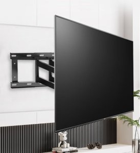 VETOUSON Długi 65cm Uchwyt do Telewizora 32-65 cali Obrotowy Uniwersalny Wieszak TV 6