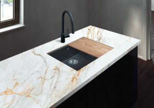 Zlewozmywak Berg BERG ZLEW LINEA BRNL14L 1,0 OC 565x470 ONYX 2