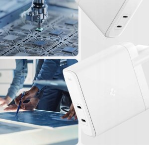 Ładowarka Spigen SPIGEN ARCSTATION PRO GAN-1402 2-PORT NETWORK CHARGER 140W WHITE 3