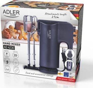 Mikser Adler Mikser z wysuwaną tacką na akcesoria 8