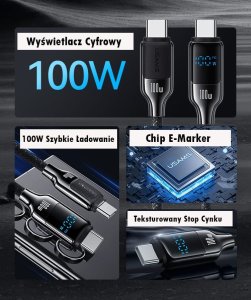 Ładowarka Usams USAMS HX Series 100W PD 6