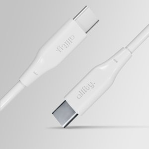 Kabel USB Allity kabel AUC-02 USB-C - USB-C 1,0 m 100W biały 7