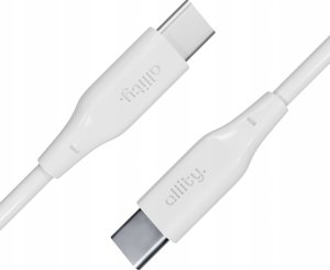 Kabel USB Allity kabel AUC-02 USB-C - USB-C 1,0 m 100W biały 9