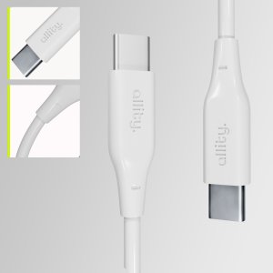 Kabel USB Allity kabel AUC-02 USB-C - USB-C 2,0 m 100W biały 2