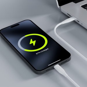 Kabel USB Allity kabel AUC-02 USB-C - USB-C 2,0 m 100W biały 5