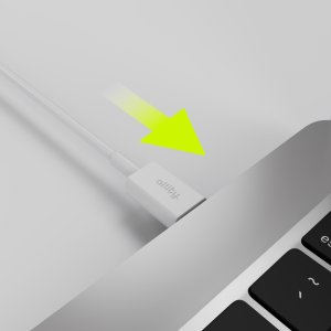 Kabel USB Allity Allity kabel AUC-03 USB-C - Lightning 1,0 m 27W biały 3