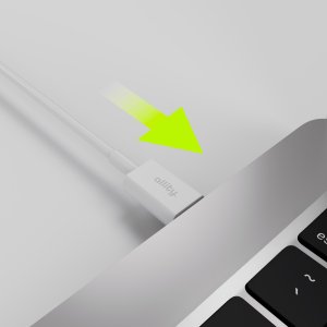 Kabel USB Allity Allity kabel AUC-03 USB-C - USB-C 1,0 m 60W biały 4