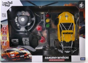 Artyk Auto R/C z kierownicą i pedałami ToysForBoy 143236 2