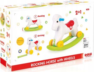 Dolu DOLU 2w1 konik na kółkach - bujak 7078 70784 3