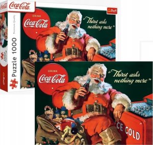 Trefl PUZZLE 1000 Coca-Cola Prezenty od Mikołaja 10921 1